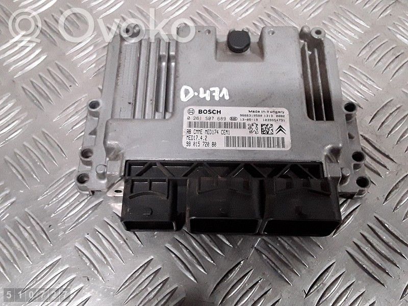 Citroen DS3 Sterownik / Moduł ECU 