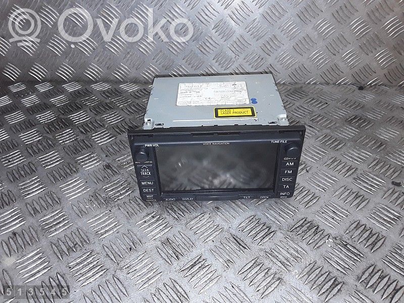 Toyota Avensis T250 Unità principale autoradio/CD/DVD/GPS