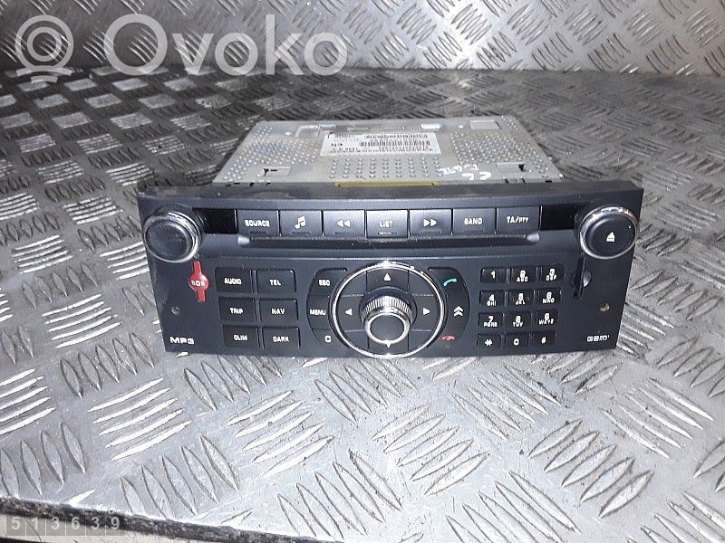 Citroen C6 Panel / Radioodtwarzacz CD/DVD/GPS