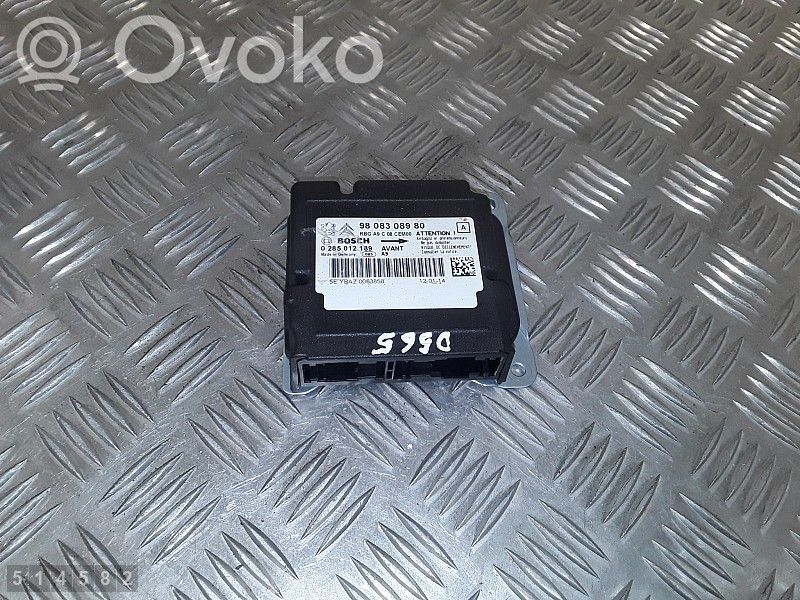 Centralina/modulo airbag   9808308980
