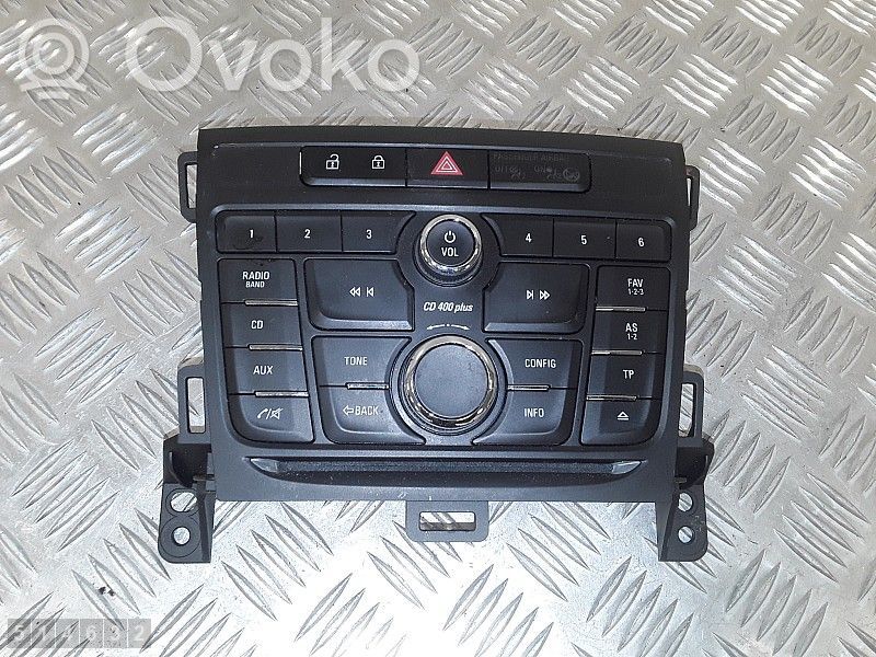 Opel Zafira C Interruptor de control multifunción 