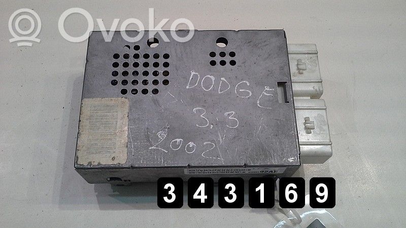 Autres unités de commande / modules