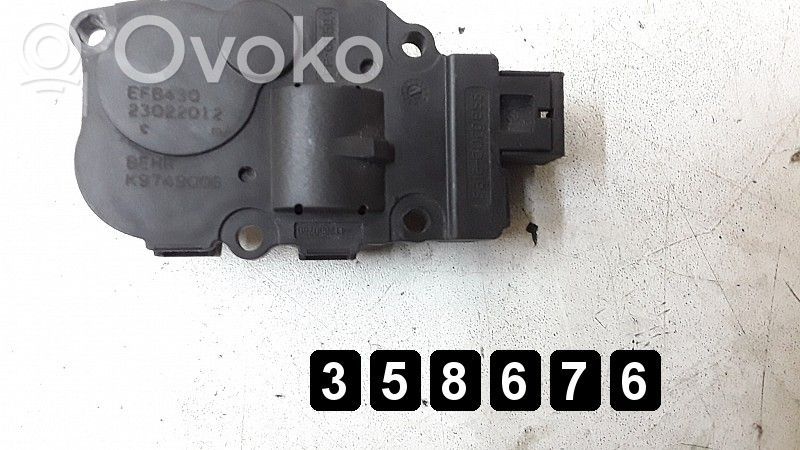 BMW 5 F10 F11 Motor/activador trampilla de calefacción