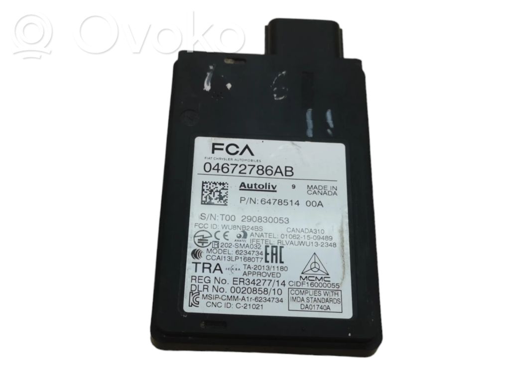 Chrysler Pacifica Blind spot module 