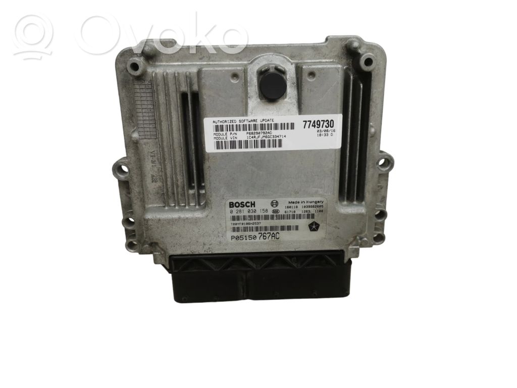 Jeep Grand Cherokee Calculateur moteur ECU 