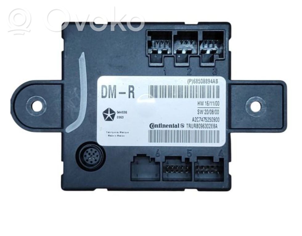 Chrysler Pacifica Unidad de control/módulo de la puerta corredera 