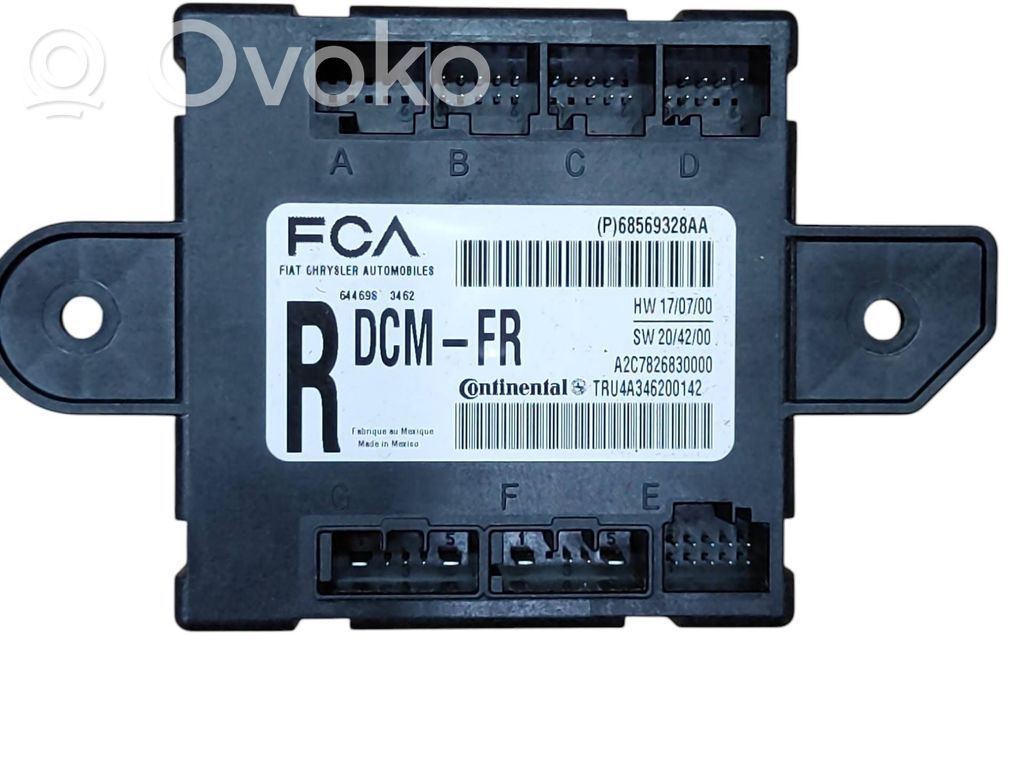 Chrysler Pacifica Unité de commande module de porte 