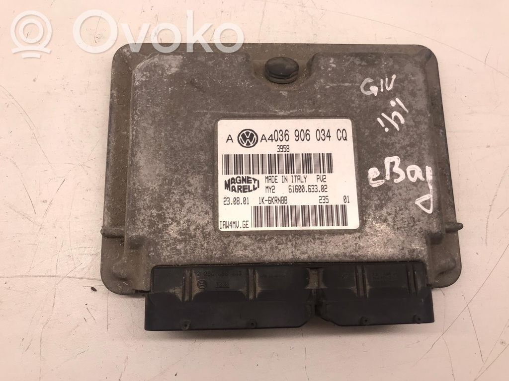 Audi A6 S6 C6 4F Engine control unit/module ECU 