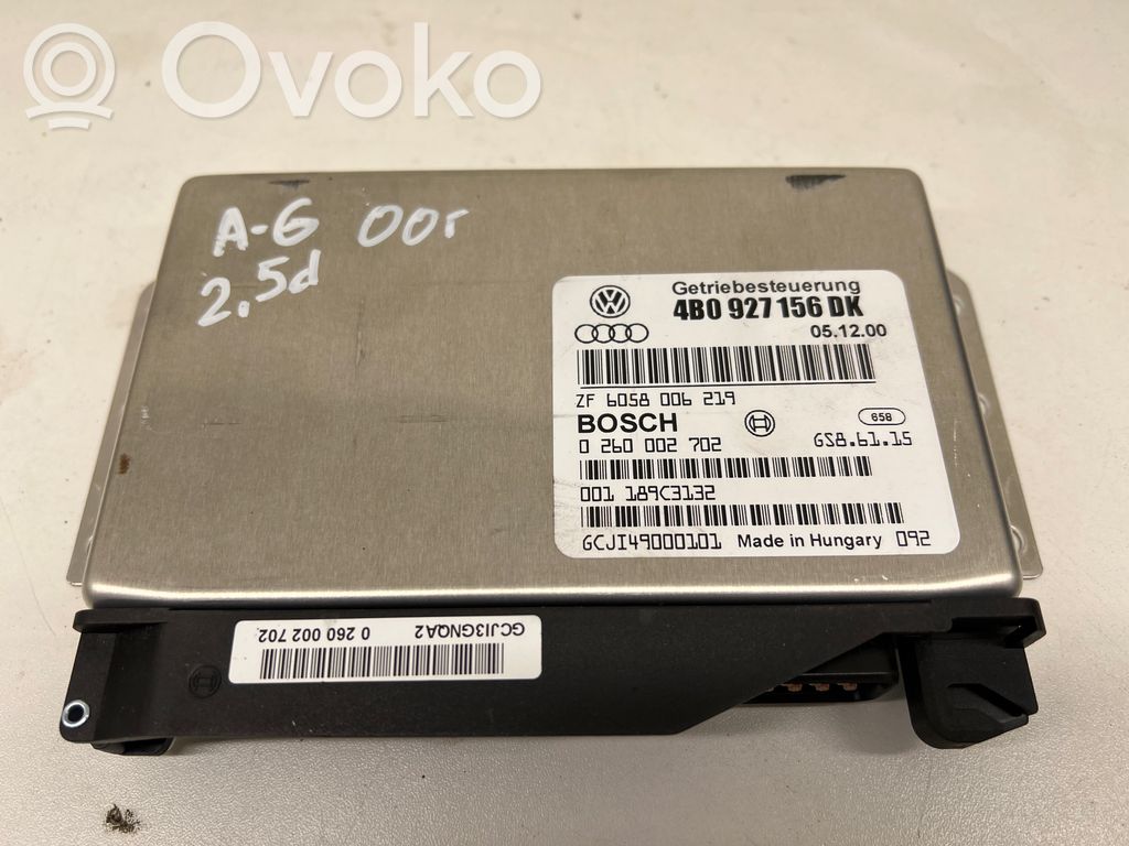 Audi A6 S6 C5 4B Gearbox control unit/module 