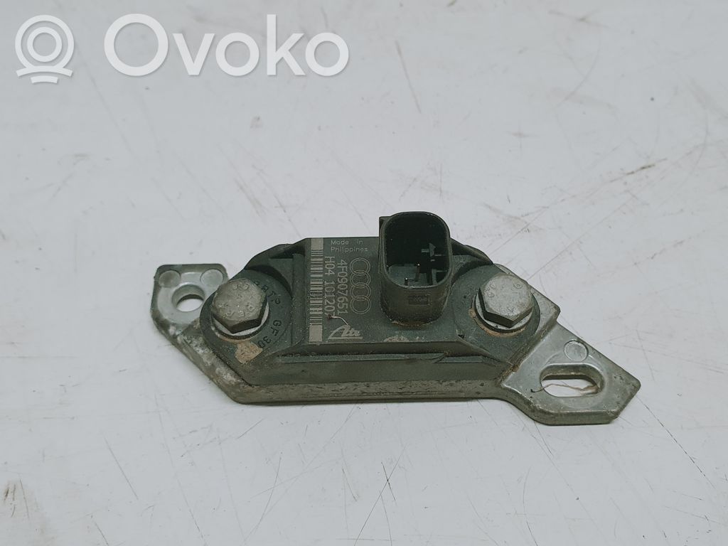 Audi A6 Allroad C6 Sensor impacto/accidente para activar Airbag 