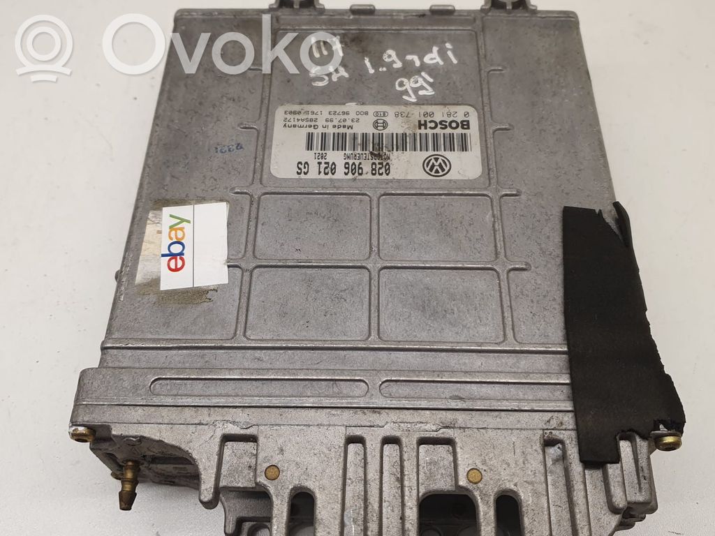 Volkswagen PASSAT B5 Engine control unit/module 