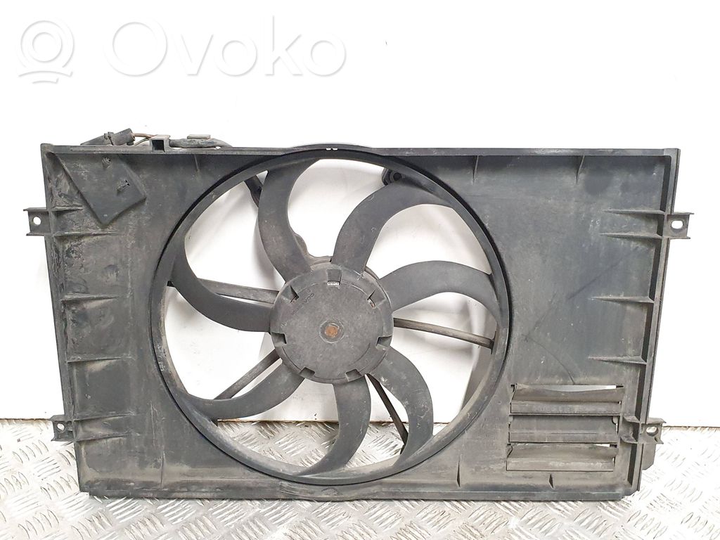 Volkswagen Touran I Osłona wentylatora chłodnicy 