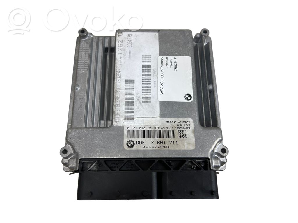 Sterownik / Moduł ECU   7801711,0281013251