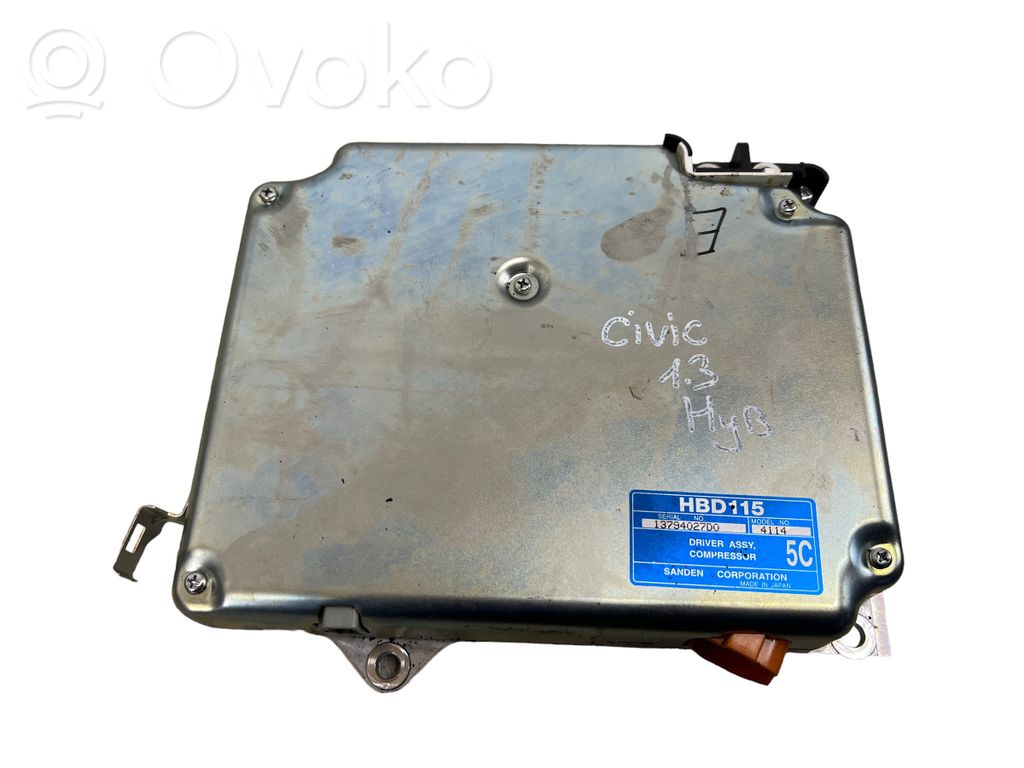 Other control units/modules   HBD115,13794027D0