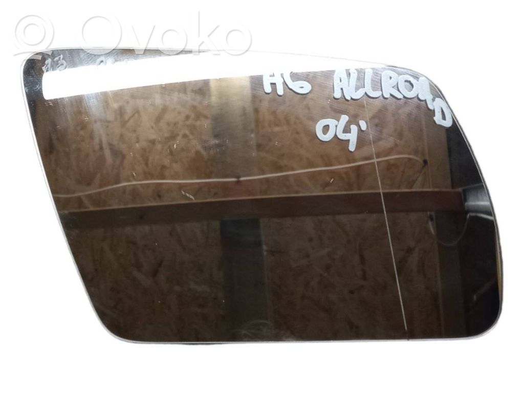 Audi A6 Allroad C5 Spoguļa stikls 