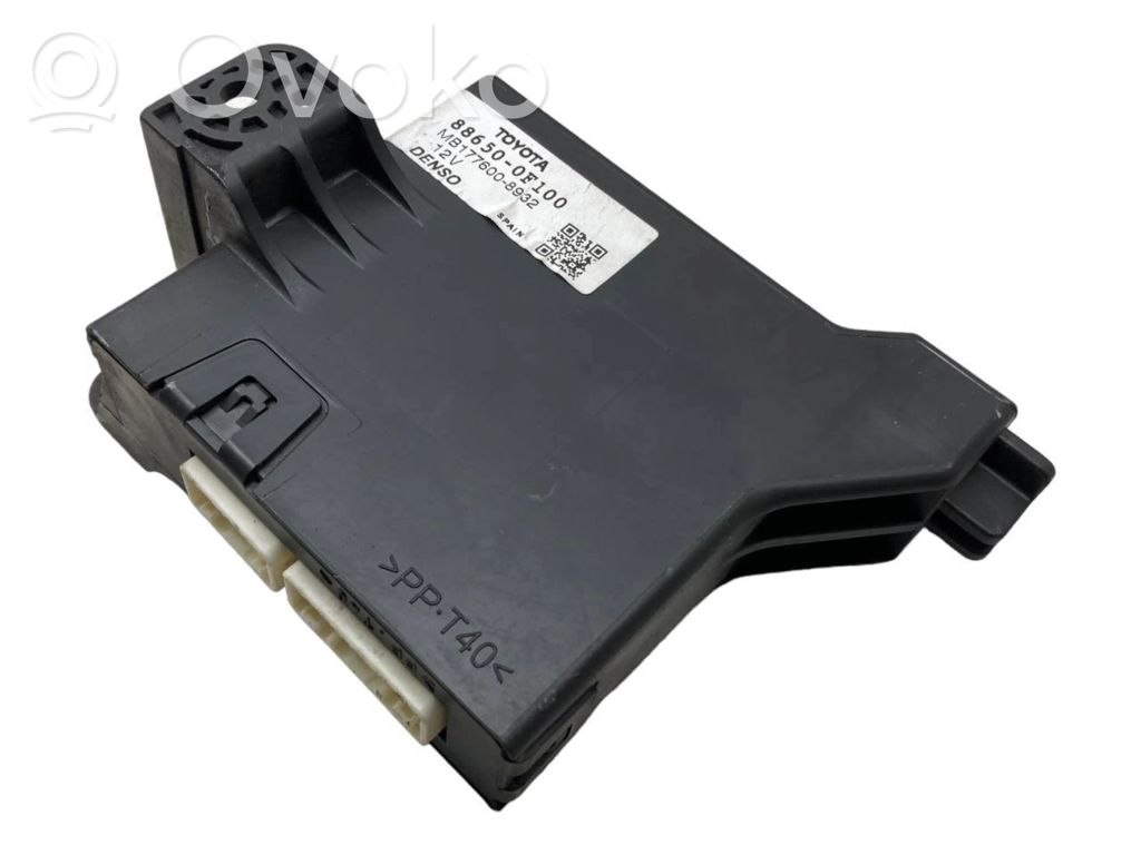 Toyota Verso Air conditioning/heating control unit 