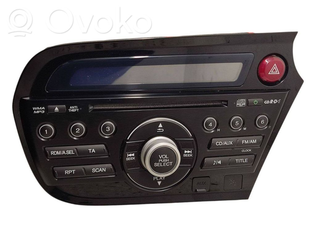 Honda Insight Panel / Radioodtwarzacz CD/DVD/GPS 