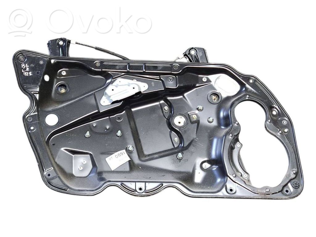 Volkswagen PASSAT B6 Mechanizm podnoszenia szyby przedniej bez silnika 