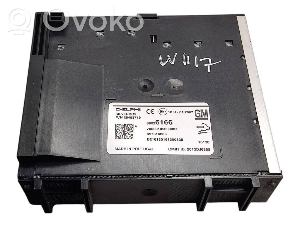Opel Insignia A GPS navigation control unit/module 
