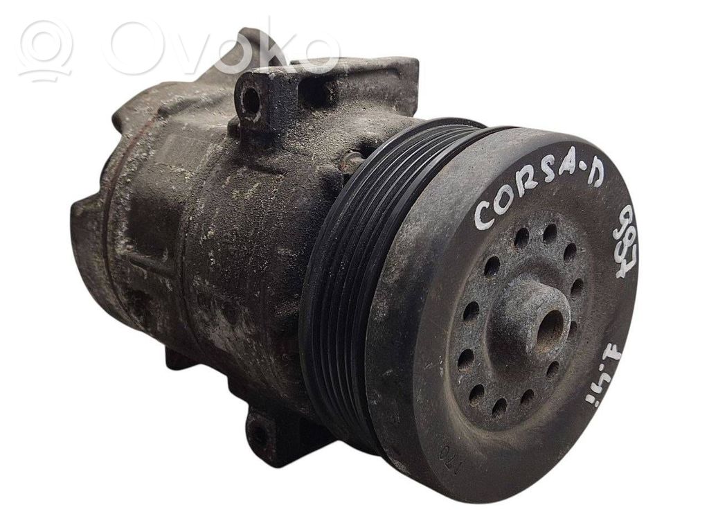 Opel Corsa D Compresseur de climatisation 
