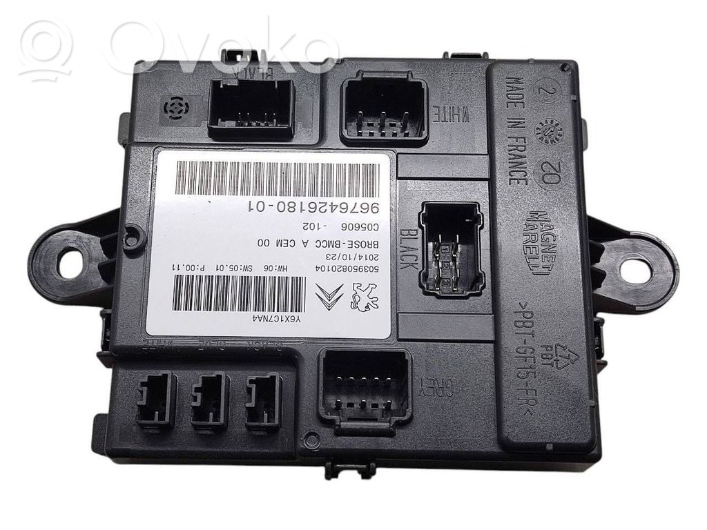 Citroen C4 II Picasso Sterownik / Moduł elektrycznej klapy tylnej / bagażnika 