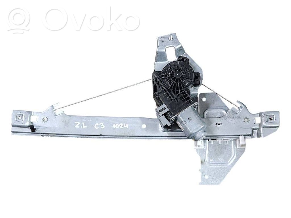 Citroen C3 Rear door window regulator with motor 