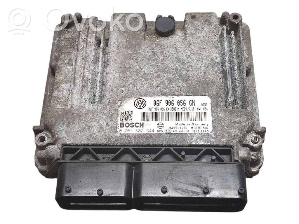 Engine control unit/module   06F906056GN,06F906056EK,0261S02344