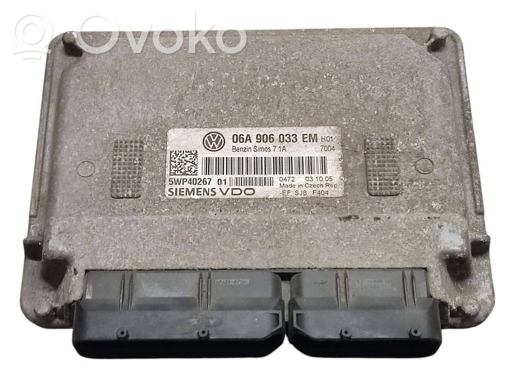 Volkswagen Jetta V Engine control unit/module 