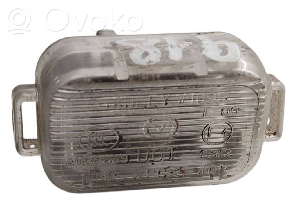Mazda 6 Number plate light 