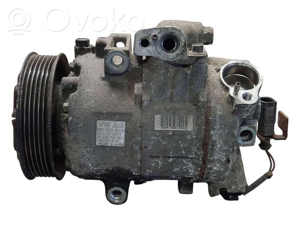 Kompresor / Sprężarka klimatyzacji A/C   6Q0820803D,4472208127,6SEU12C,4471706177,4473008821,HFC134A
