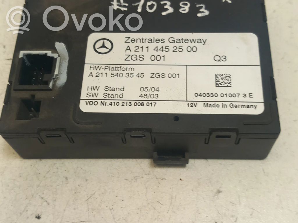 Gateway control module   A2114452500,2114452500
