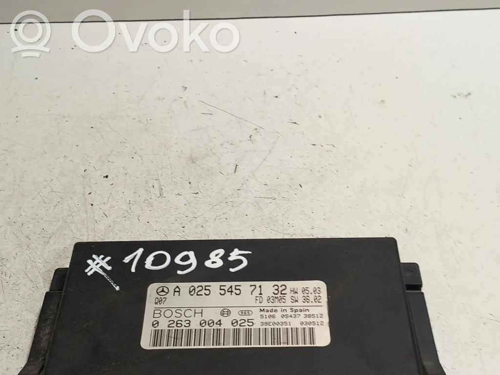 Mercedes-Benz E W211 Parking PDC control unit/module 