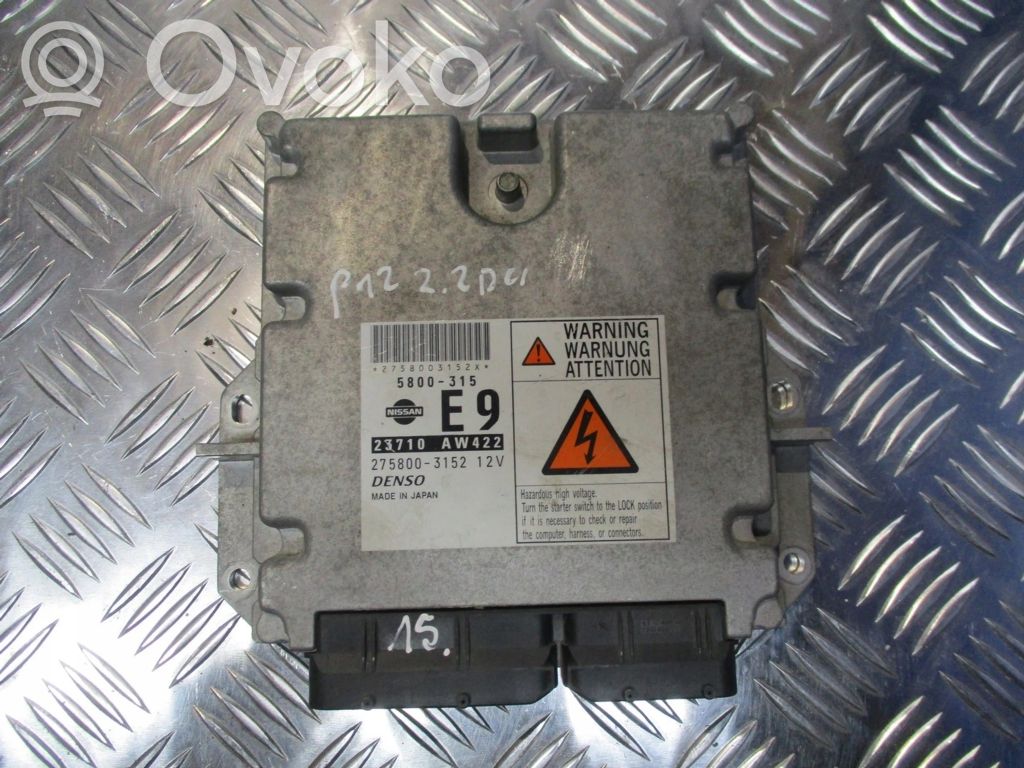 Nissan Primera Engine control unit/module 