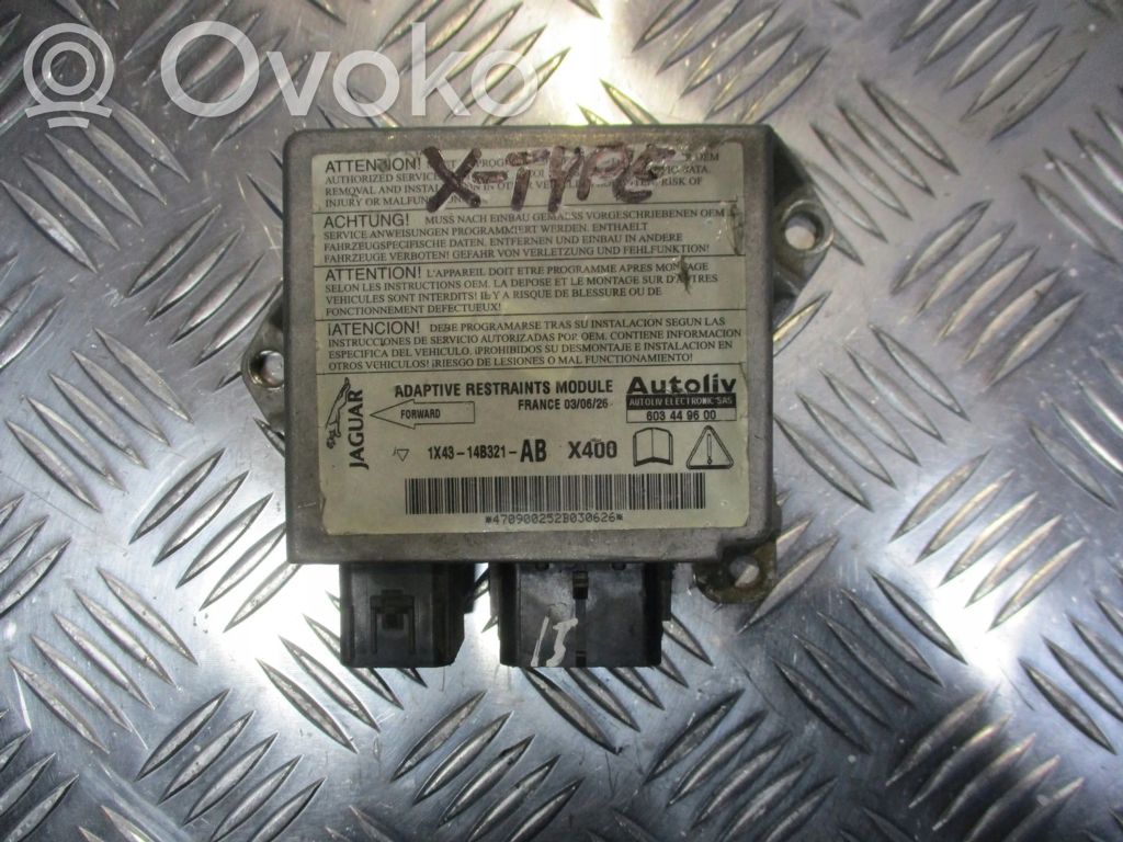 Jaguar X-Type Airbag control unit/module 