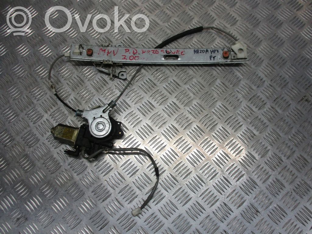 Regulador de puerta trasera con motor