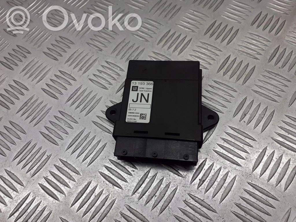 Opel Signum Unité de commande module de porte 