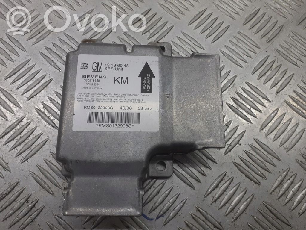 Opel Vectra C Unitate/modul de comandă airbaguri 