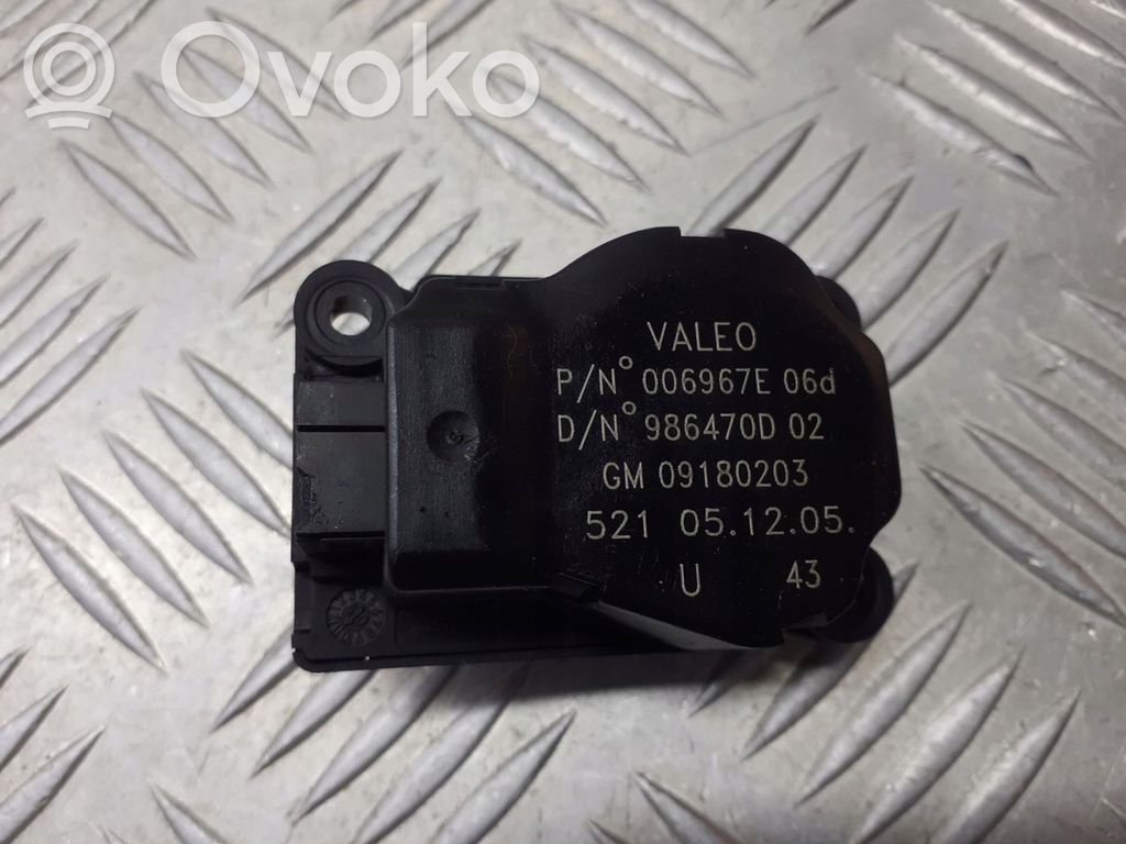 Opel Vectra C Motor/actuator clapetă aer 