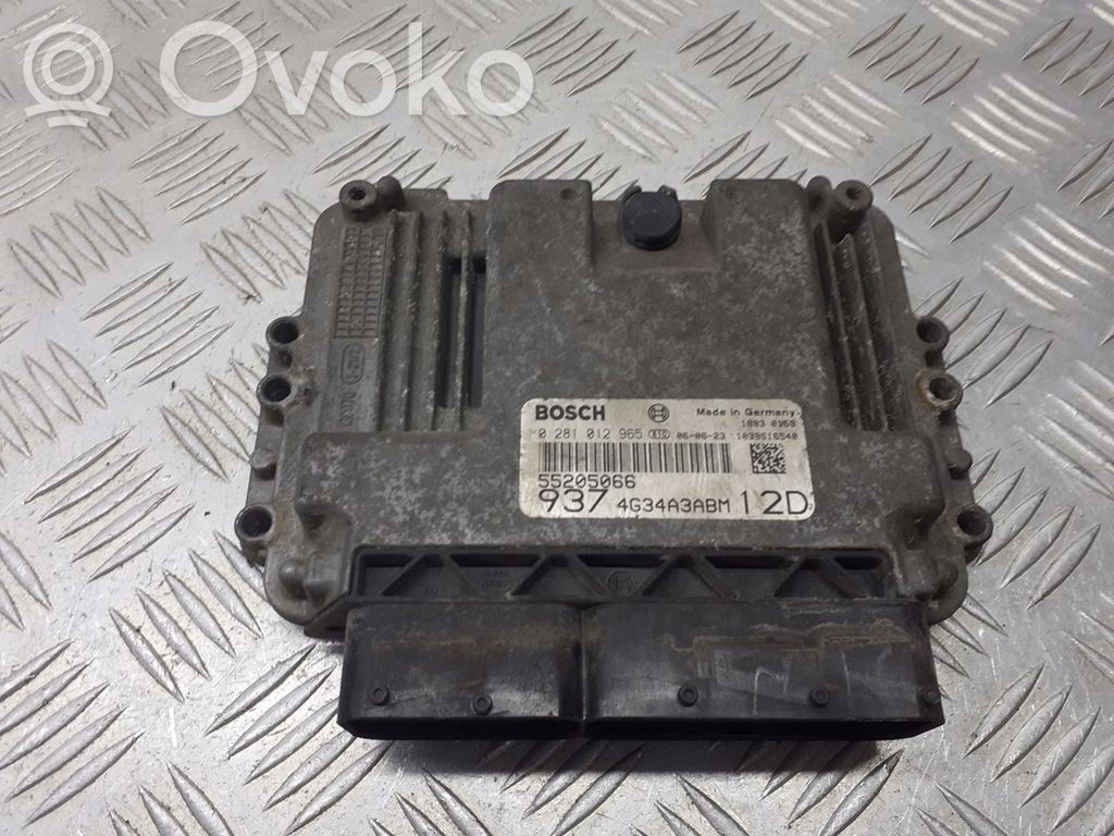 Unidad de control/módulo del motor   55205066