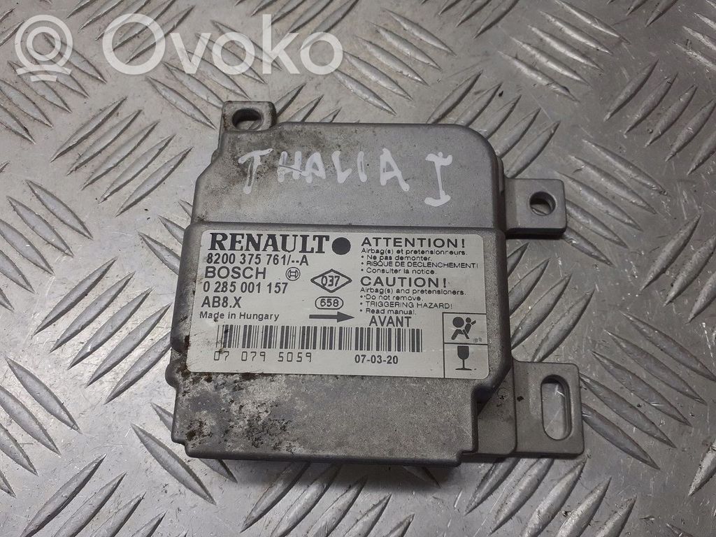 Renault Thalia I Unitate/modul de comandă airbaguri 