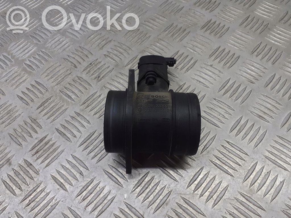 Caudalímetro de flujo del aire   038906461B