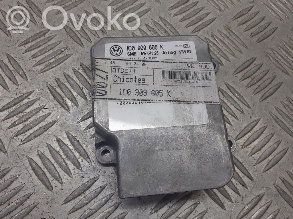Unidad de control/módulo del Airbag   1C0909605K