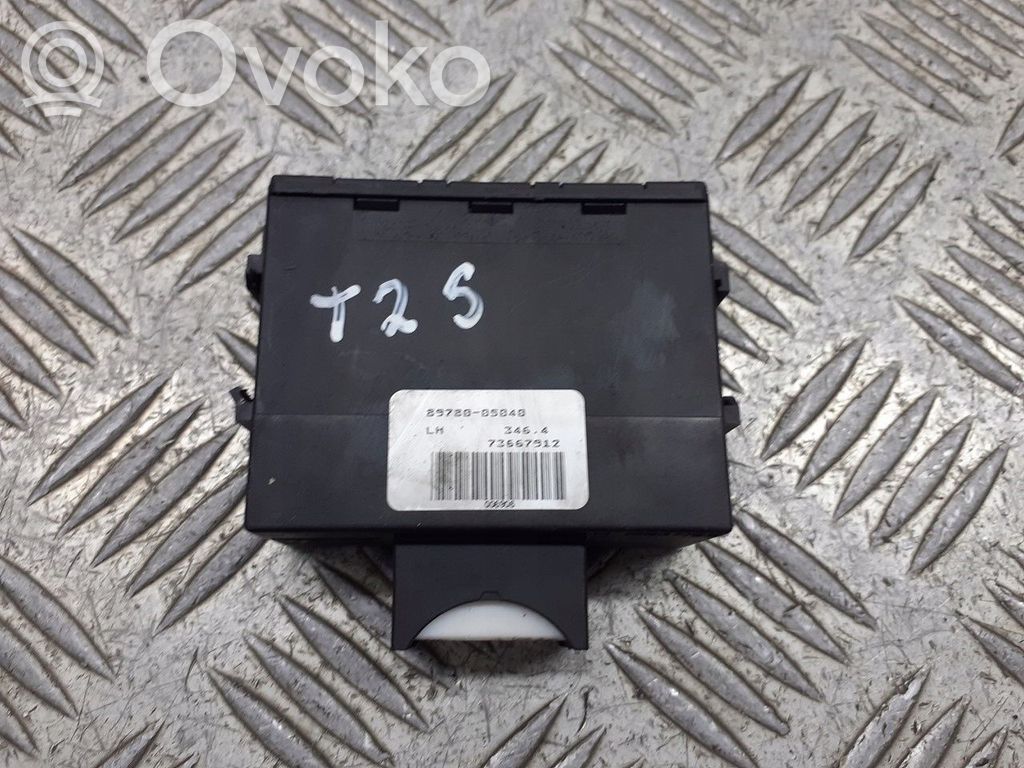 Toyota Avensis T250 Unité de commande dispositif d'immobilisation