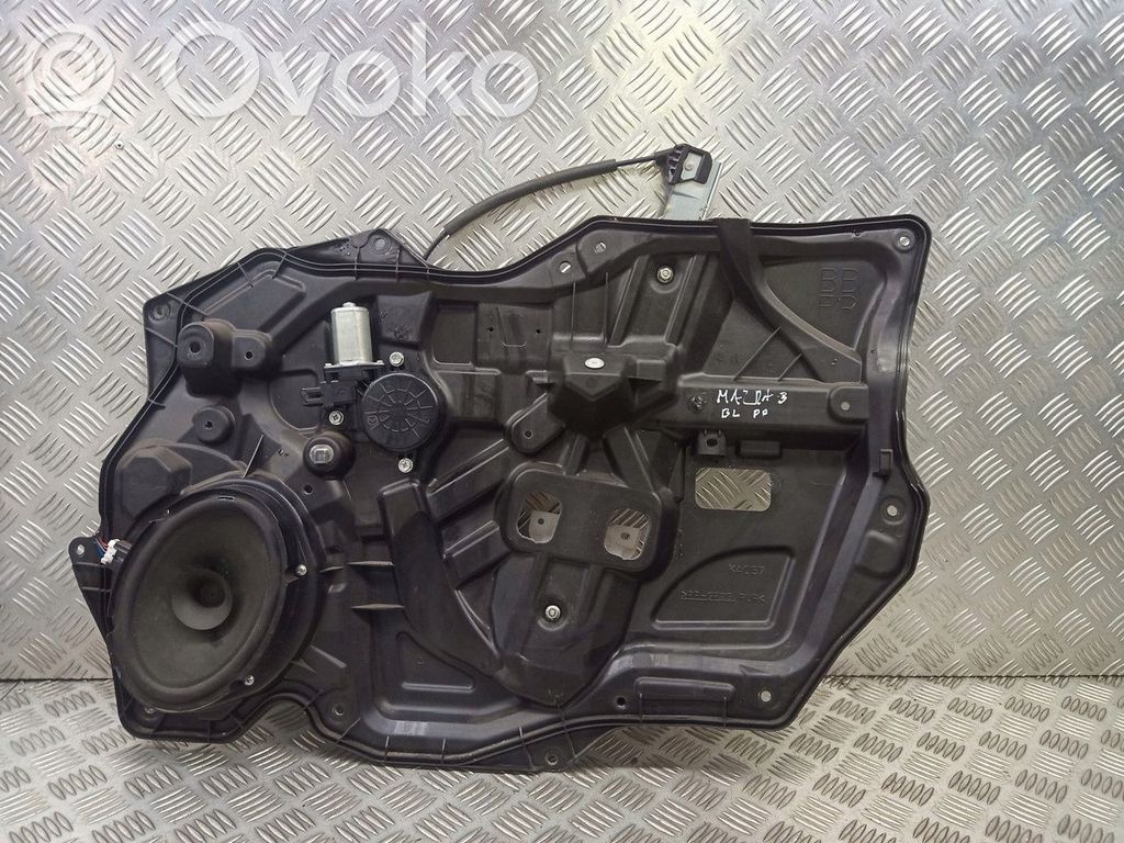 Mazda 3 II Regulador de puerta delantera con motor