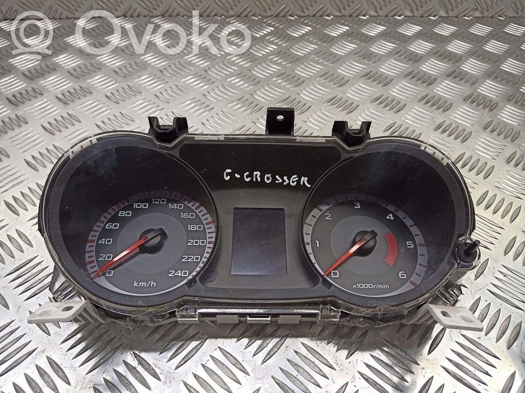 Citroen C-Crosser Vitezometru (grup de instrumente) 