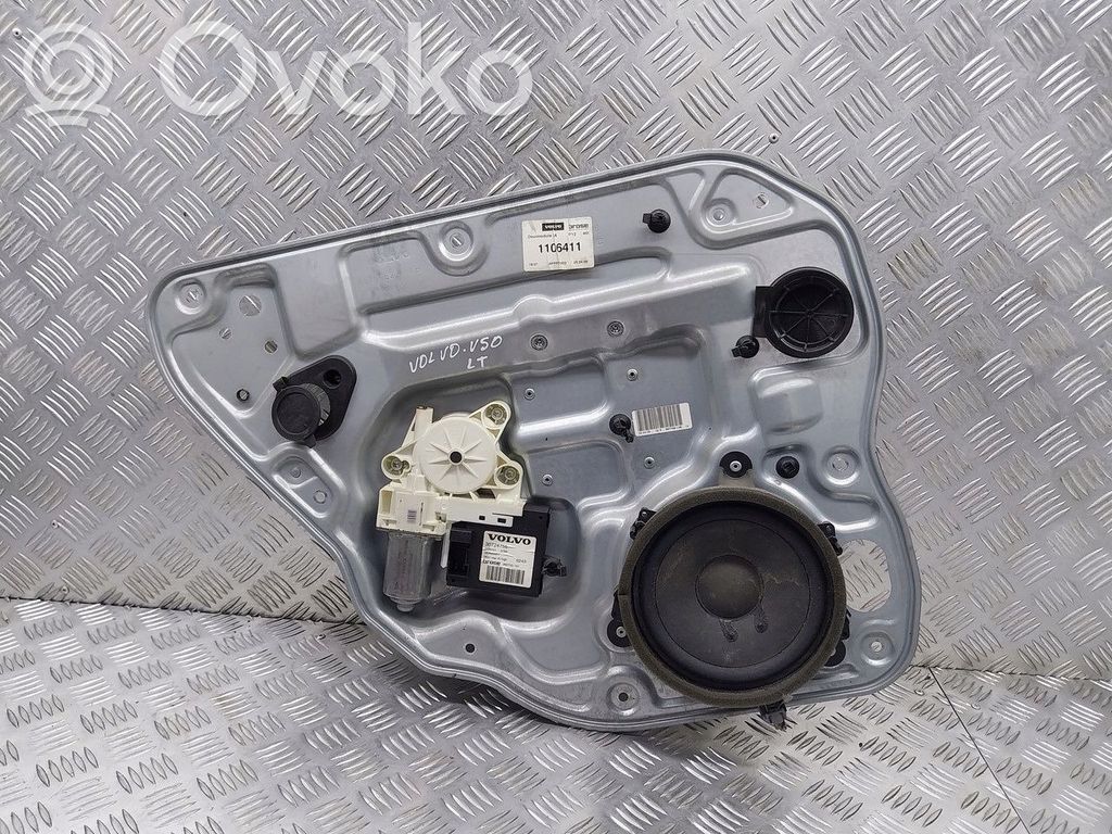 Volvo V50 Alzacristalli della portiera posteriore con motorino