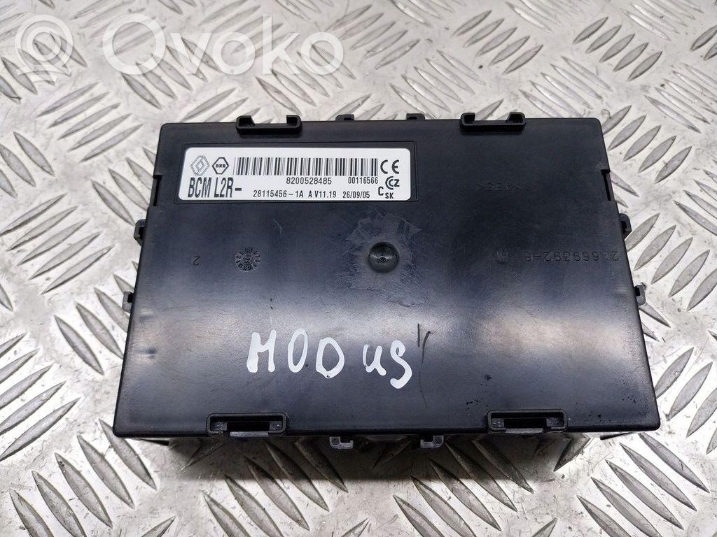 Renault Modus Fuse box set 