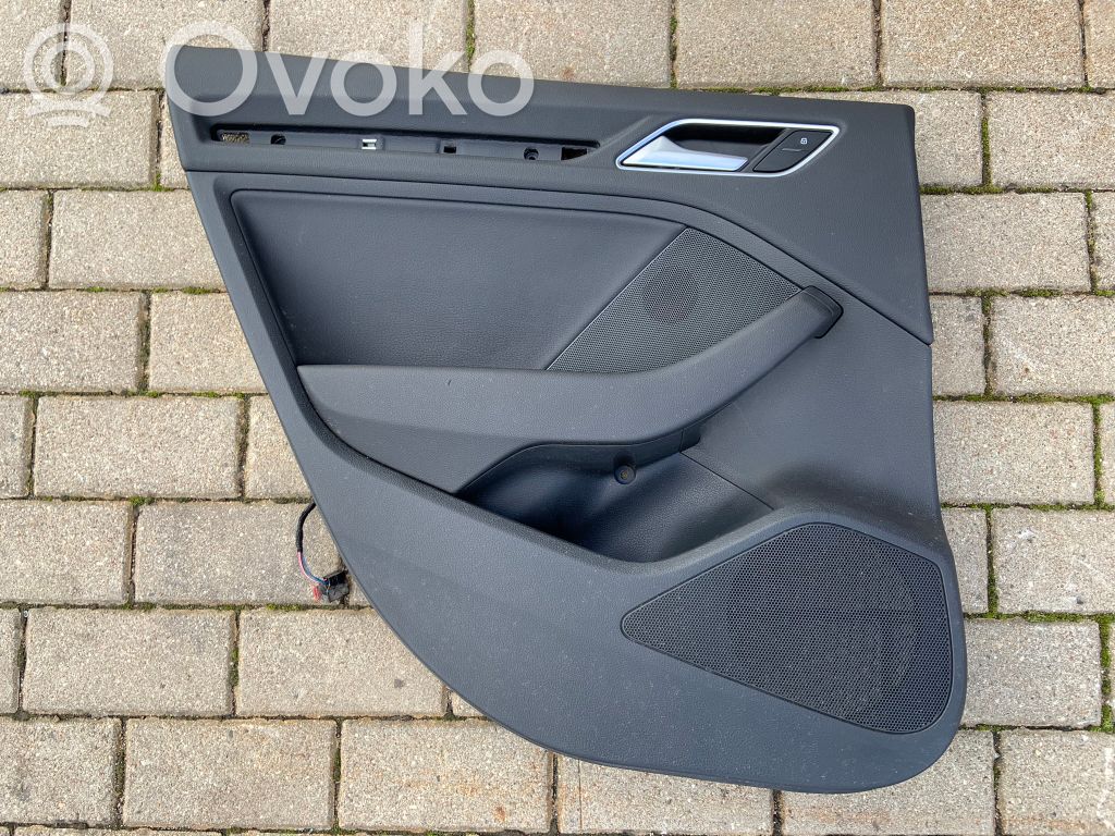 Audi A3 S3 8V Rear door card panel trim 