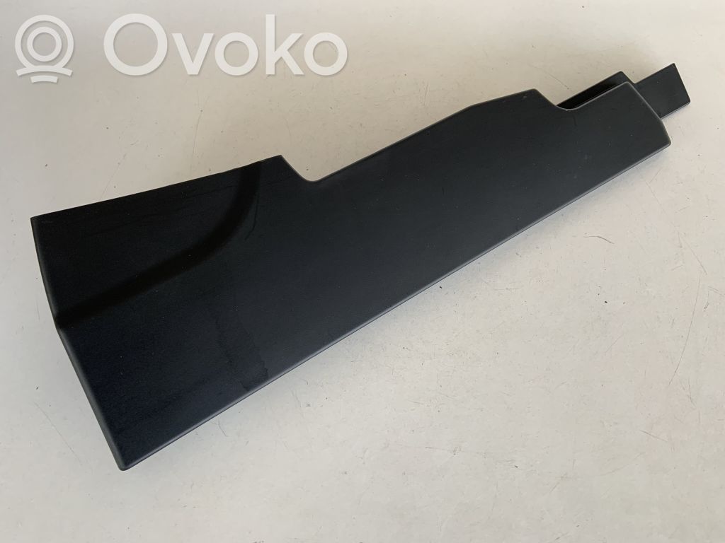 Audi Q7 4M Moldura cubierta de la guía del asiento trasero 