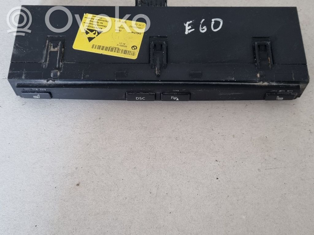 BMW 5 E60 E61 Sēdekļu apsildes slēdzis 
